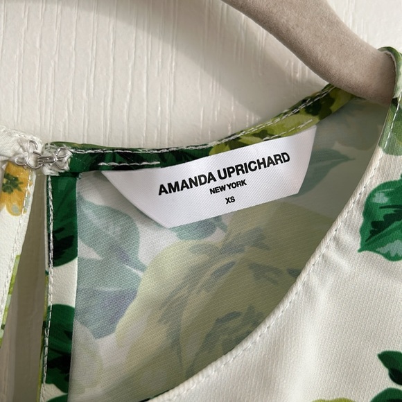 CLOSET CLOSING Amanda Uprichard Fiori Dress in Veranda Sz XS - Picture 3 of 4